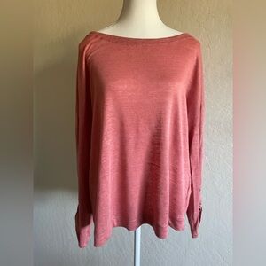 Adrienne Vittadini linen top
